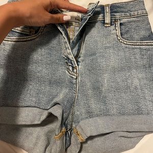 Jean aritzia shorts